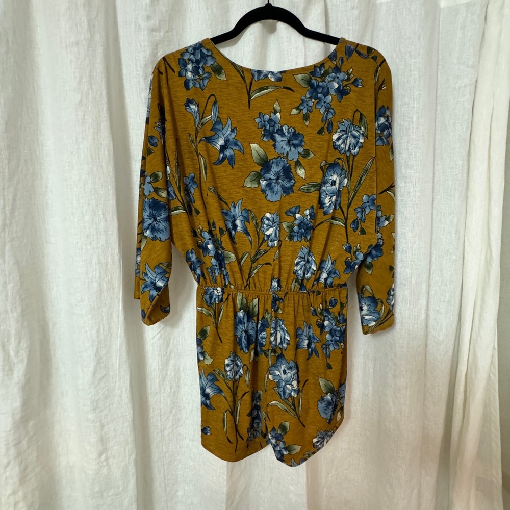 FLORAL ROMPER - Picture 3 of 4
